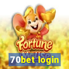 70bet login